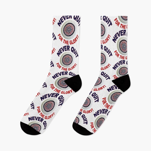 Item preview, Frisbee; Never Quit; For The Glory;  designed and sold by StickerApe.