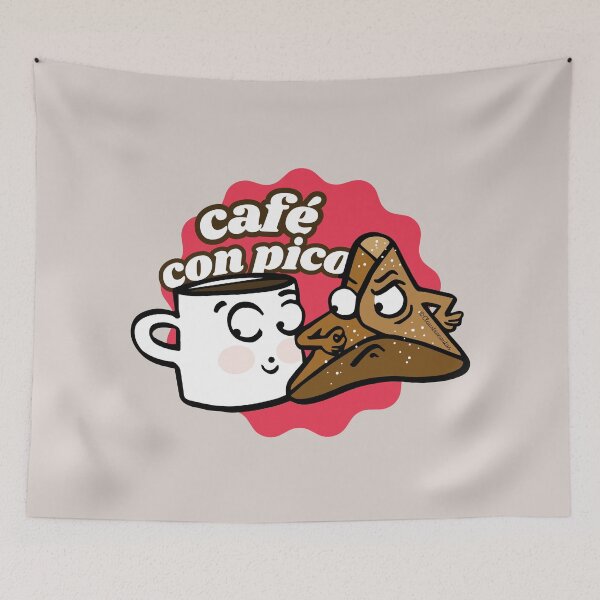Item preview, Coffee With Sweet Bread (Spanish) designed and sold by Claustronautas.