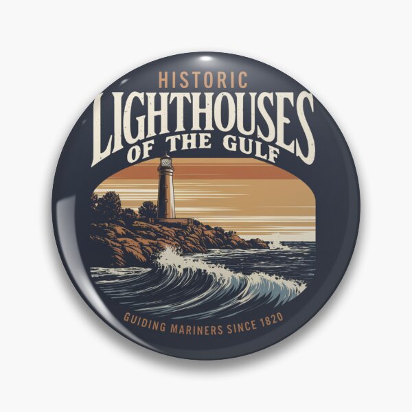 Item preview, Historic Lighthouses of the Gulf designed and sold by SignumShop.