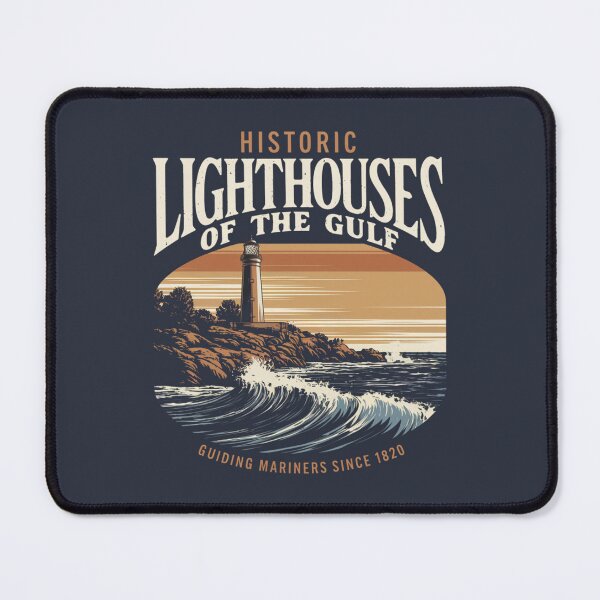 Item preview, Historic Lighthouses of the Gulf designed and sold by SignumShop.