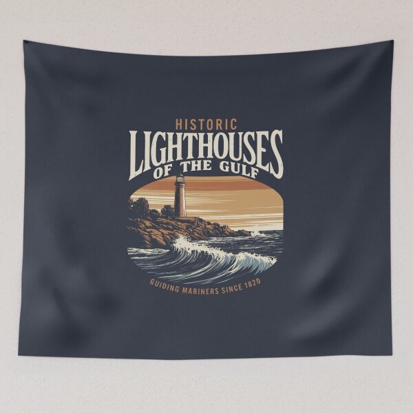 Item preview, Historic Lighthouses of the Gulf designed and sold by SignumShop.