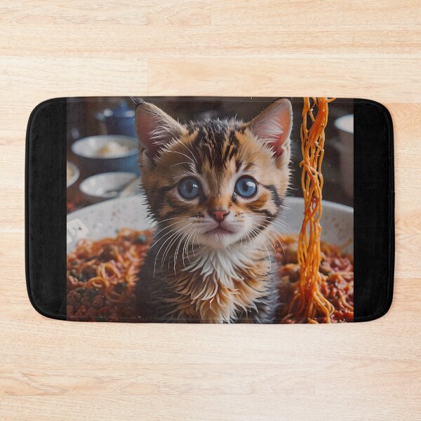 Item preview, The Silly Spaghetti Kitty designed and sold by tobyheward.