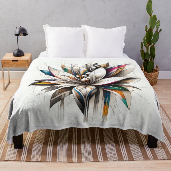 Item preview, Geometric Bloom – A Fusion of Nature and Structure designed and sold by Grattis-Vultus.