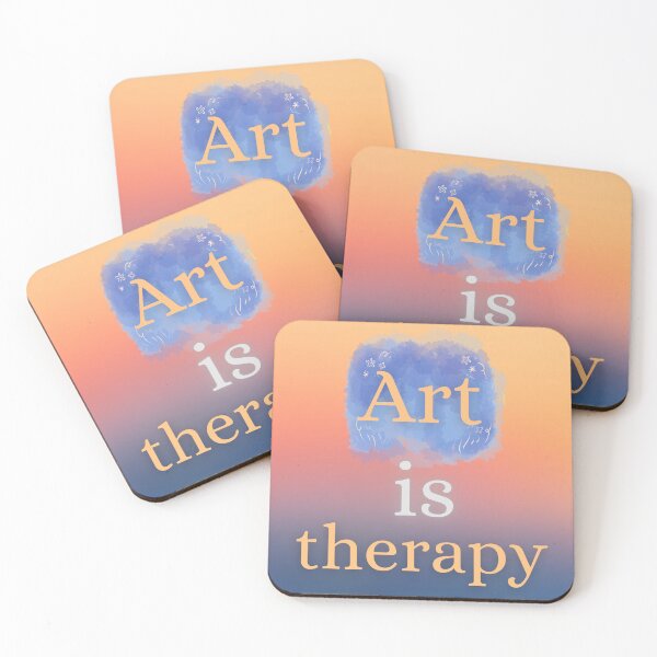Item preview, Art is therapy  designed and sold by ClickATee Store .