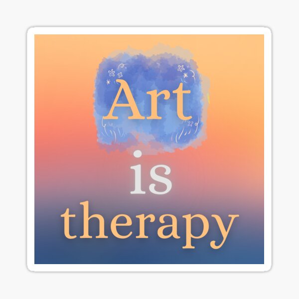 Item preview, Art is therapy  designed and sold by ClickATee Store .