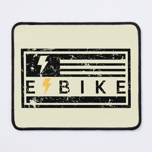 Item preview, E-bike Flag - electric bike designed and sold by Trekwise Apparel.