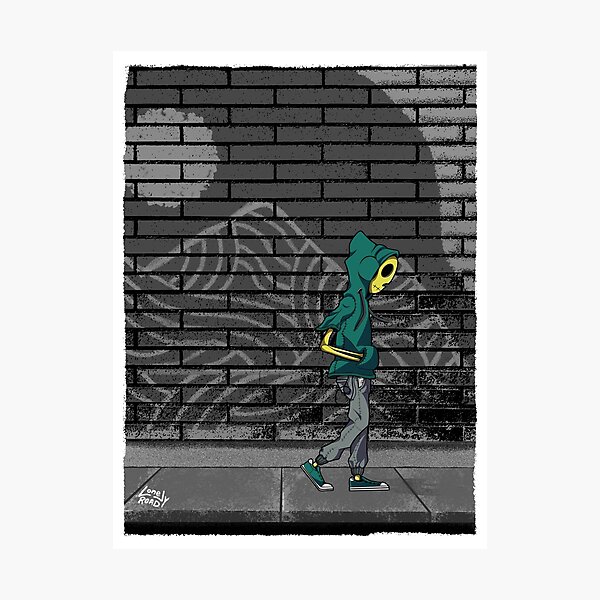Item preview, Lonely Mural designed and sold by Lonely Road Designs.