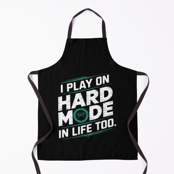 Item preview, Hard Mode in Life Funny Gamer Meme designed and sold by FunnyDesignsArt.