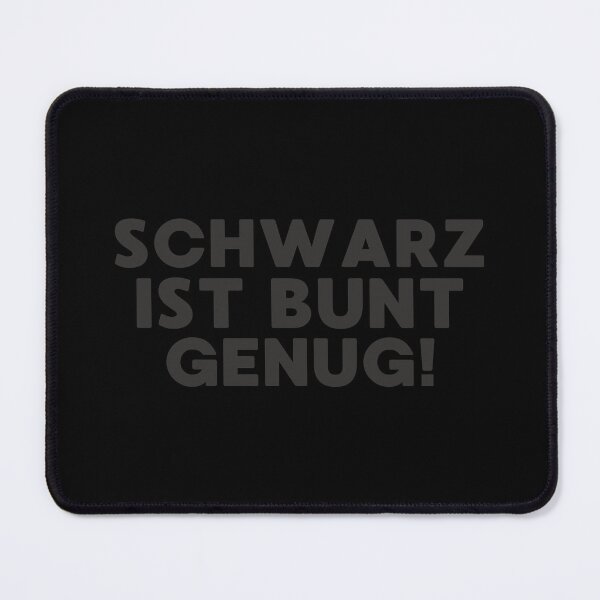 Item preview, Black is colorful enough Black Edition designed and sold by MEMES-GER.