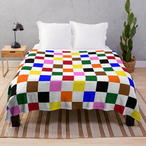 Item preview, Retro, Rainbow, Multi Colour, Checkerboard designed and sold by OneThreeSix.
