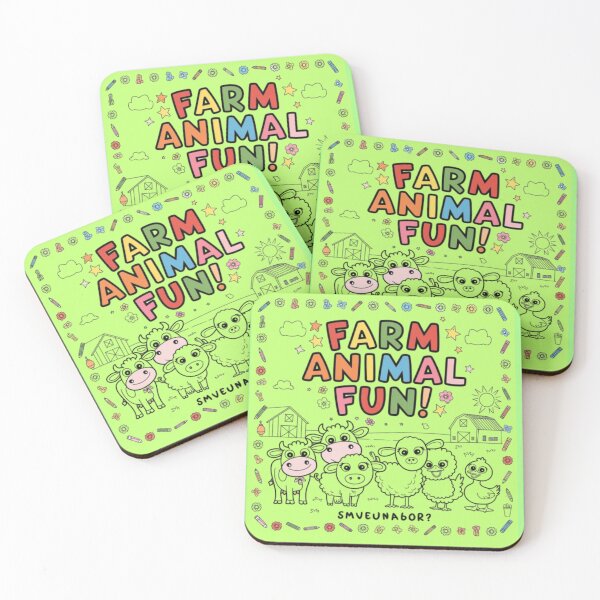 Item preview, Farm animal fun! designed and sold by  ViralVisionsCreating .