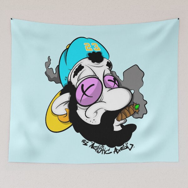 Item preview, #1 Artistic Axel - Vibrant Cartoon Character with Cigar designed and sold by ArtisticAxel-.