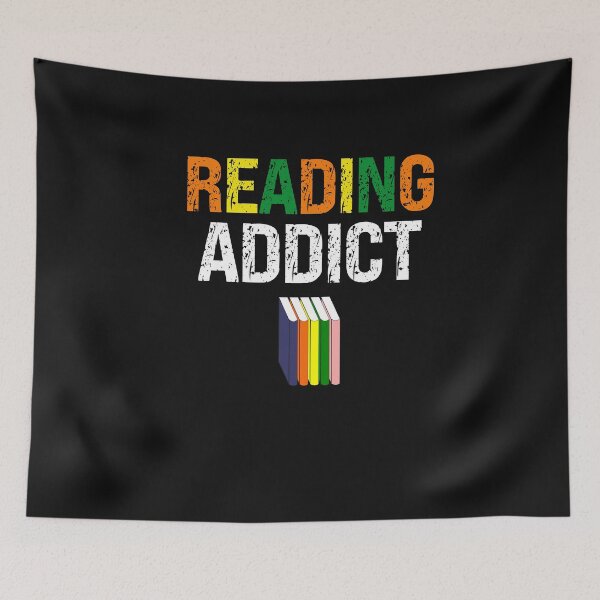 Item preview, Reading Addict Funny Book Lover designed and sold by SharpThreadZ.