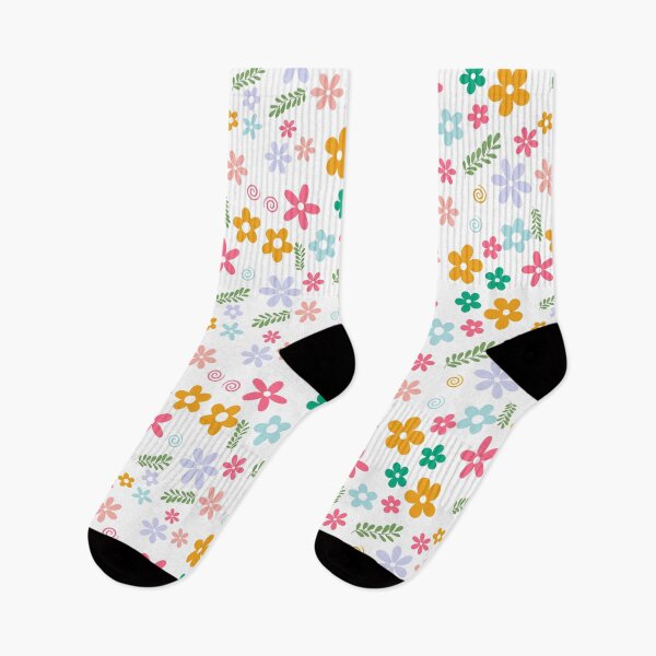 Item preview, Colorful spring floral pattern designed and sold by Sari Castro.