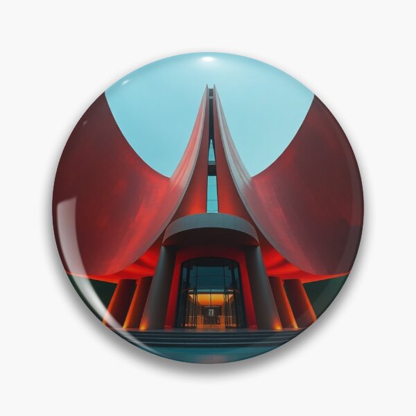 Item preview, Low-angle Perspective, Futuristic Temple designed and sold by Shapeshifter797.