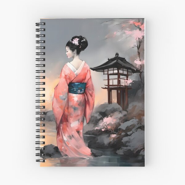 Aperçu de l'œuvre Belle geisha japonaise en attente créée et vendue par Coolparrotgirl.