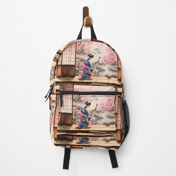 Item preview, Beautiful Japanese geisha waiting designed and sold by Coolparrotgirl.