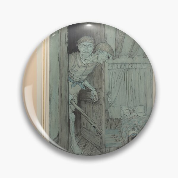 Item preview,   From the Allies’ fairy book. Jack the Giant Killer in the castle of the Welsh Giant  Arthur Rackham designed and sold by TeeARTHY.
