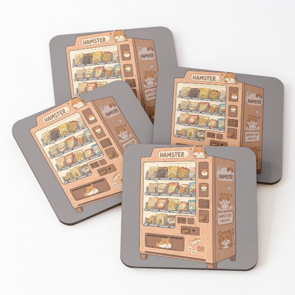 Item preview, Hamster Snack Vending Machine: Cute Illustrated Design designed and sold by Brendan Arthur Ring.