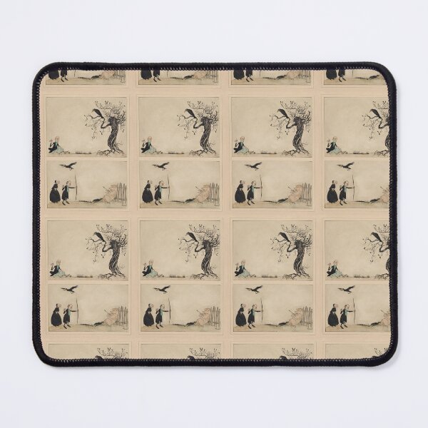 Item preview,    Mother Goose. A carrion crow sat on an oak Arthur Rackham designed and sold by TeeARTHY.