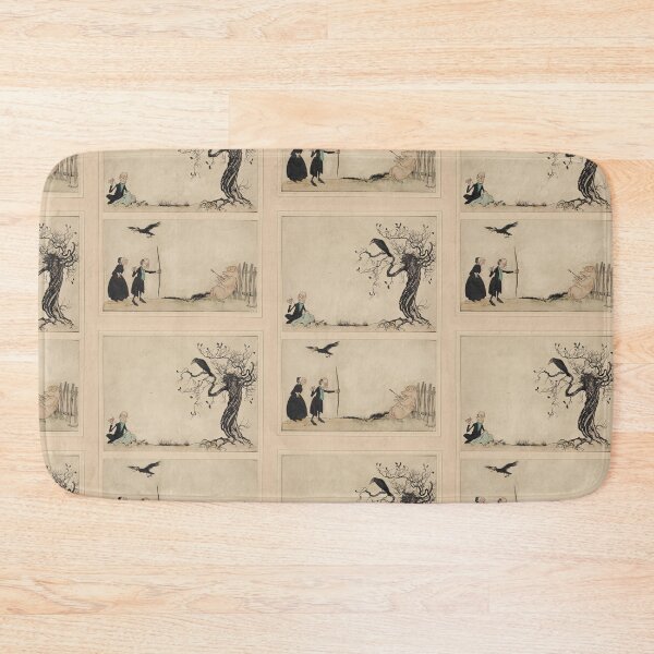 Item preview,    Mother Goose. A carrion crow sat on an oak Arthur Rackham designed and sold by TeeARTHY.