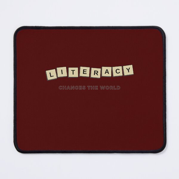 Item preview, Literacy Changes the World Square Art designed and sold by Zakrytos ★★★★★.