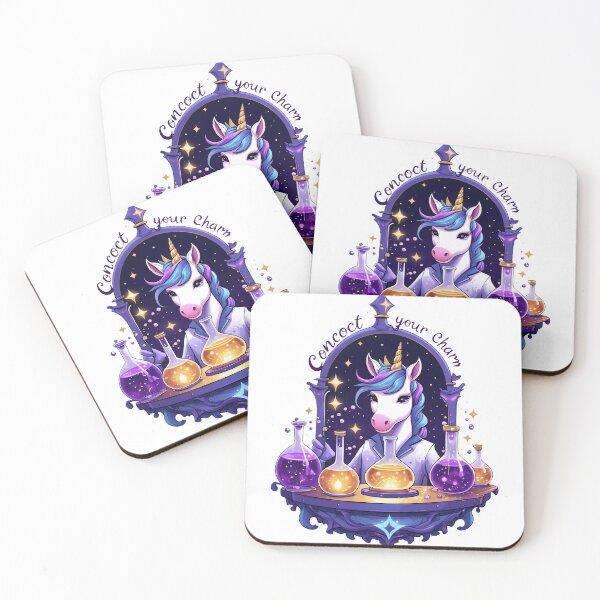 Item preview, Concoct Your Charm – Alchemist Unicorn designed and sold by zoughlal.