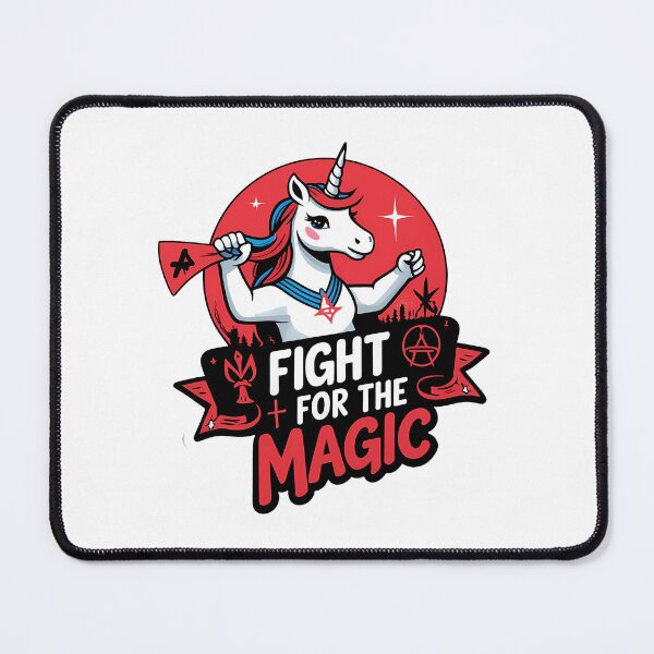 Item preview, Fight for the Magic – Rebel Unicorn designed and sold by zoughlal.