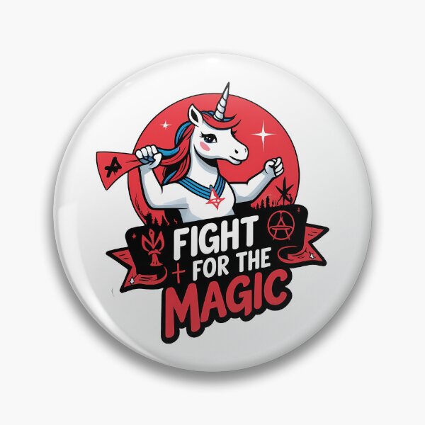 Item preview, Fight for the Magic – Rebel Unicorn designed and sold by zoughlal.