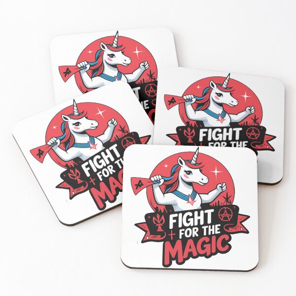 Item preview, Fight for the Magic – Rebel Unicorn designed and sold by zoughlal.