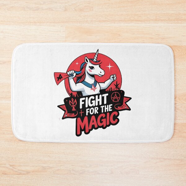 Item preview, Fight for the Magic – Rebel Unicorn designed and sold by zoughlal.