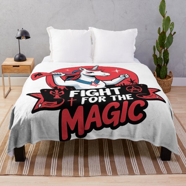 Item preview, Fight for the Magic – Rebel Unicorn designed and sold by zoughlal.