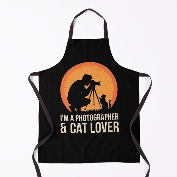 Item preview, Photography and Cat Lover Art – Silhouette Photographer with Cat designed and sold by love3617.