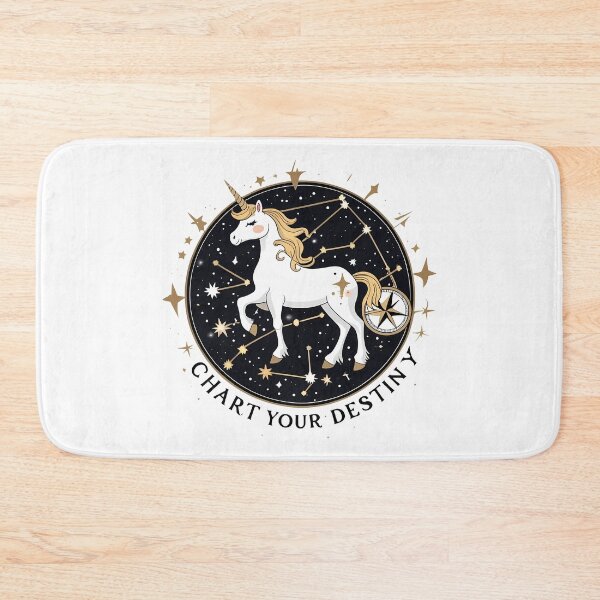 Item preview, Chart Your Destiny – Celestial Navigator Unicorn designed and sold by zoughlal.