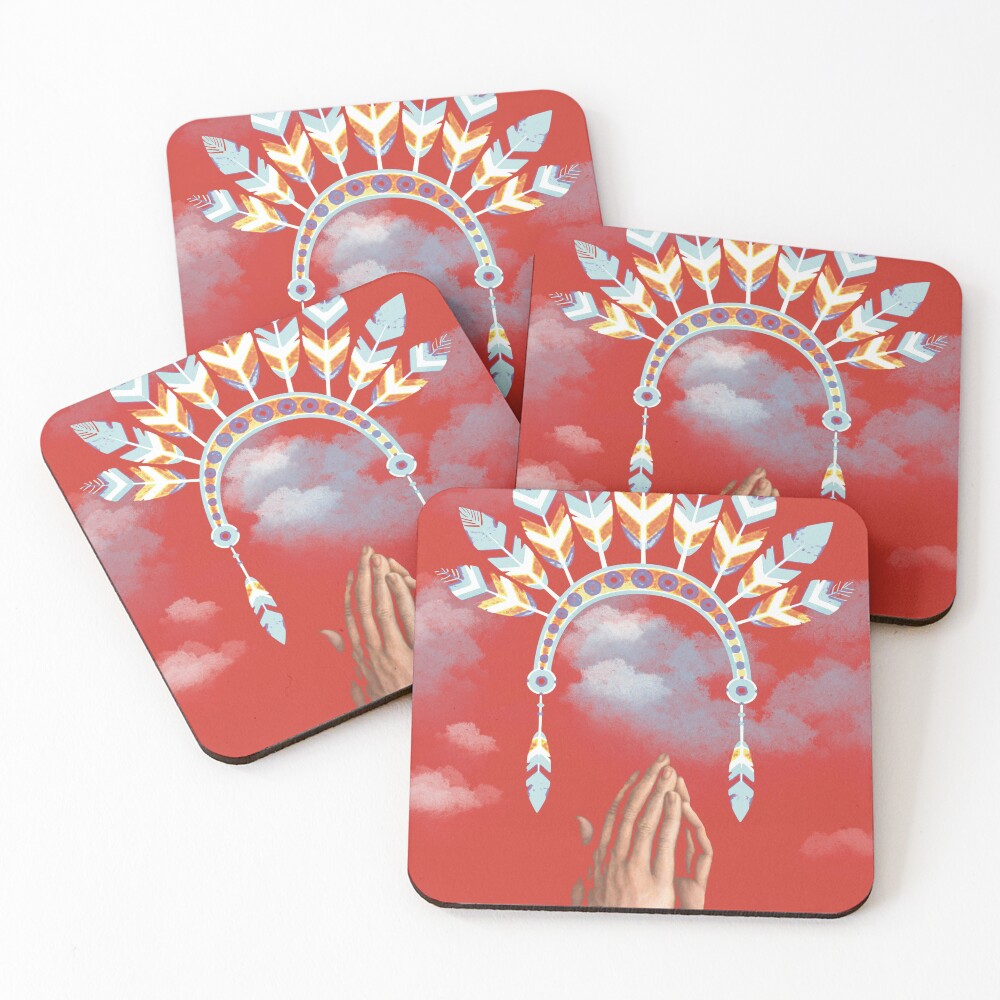 Item preview, Coasters (Set of 4) designed and sold by Racoodle.