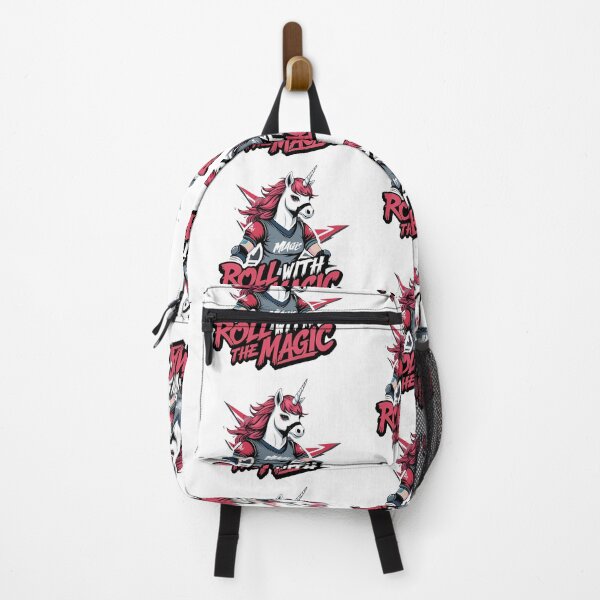 Item preview, Roll with the Magic – Roller Derby Unicorn designed and sold by zoughlal.