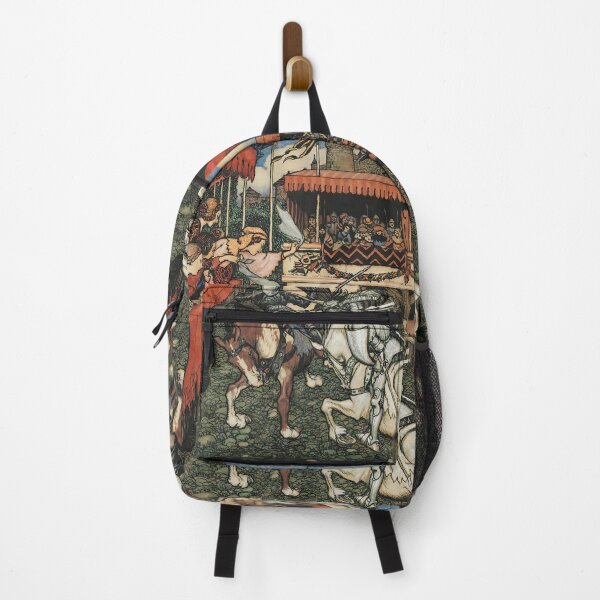 Item preview, Sir Tristram defeats Sir Palamedes in Ireland Arthur Rackham designed and sold by TeeARTHY.