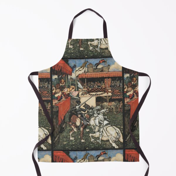 Item preview, Sir Tristram defeats Sir Palamedes in Ireland Arthur Rackham designed and sold by TeeARTHY.