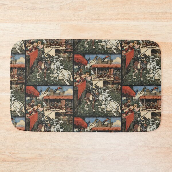Item preview,  Sir Tristram defeats Sir Palamedes in Ireland  Arthur Rackham designed and sold by TeeARTHY.