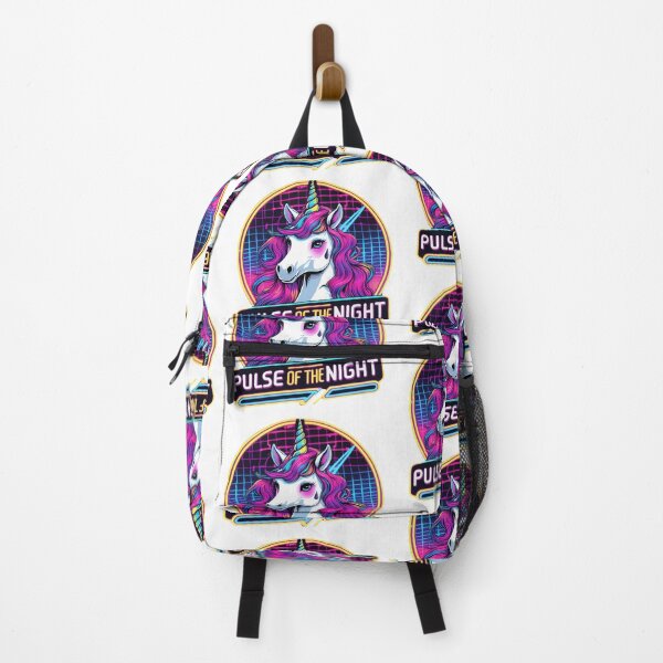 Item preview, Pulse of the Night – Synthwave Unicorn designed and sold by zoughlal.