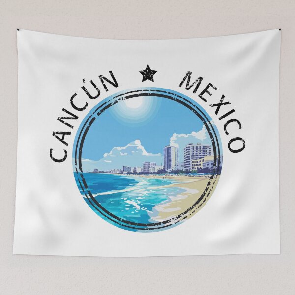 Item preview, Cancun - Mexico (with Black Lettering) designed and sold by VelvetRoom.