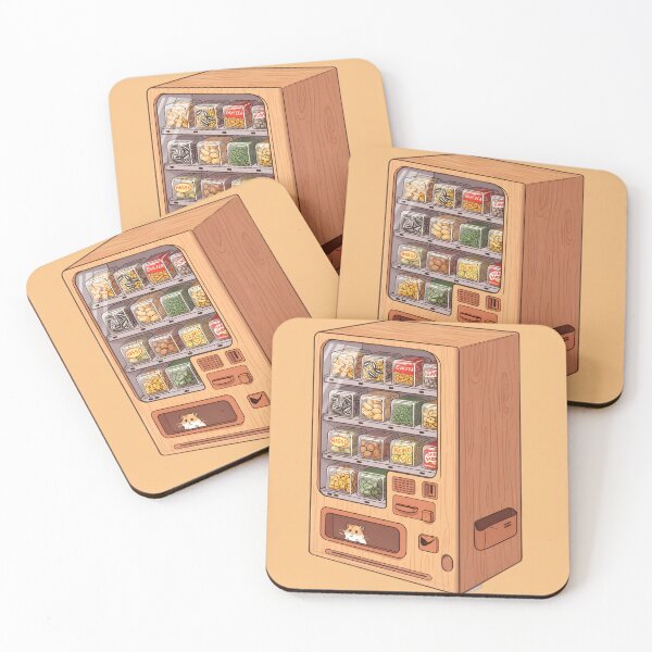 Item preview, Hamster Treat Vending Machine: Illustrated Design designed and sold by Brendan Arthur Ring.