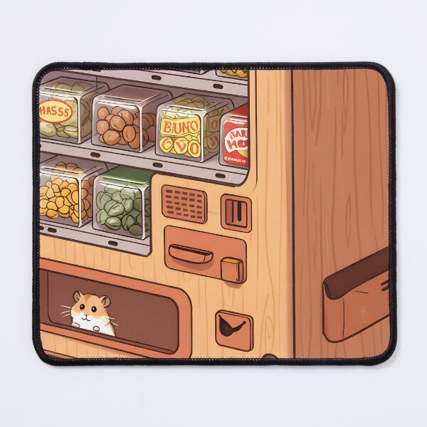 Item preview, Hamster Treat Vending Machine: Illustrated Design designed and sold by Brendan Arthur Ring.