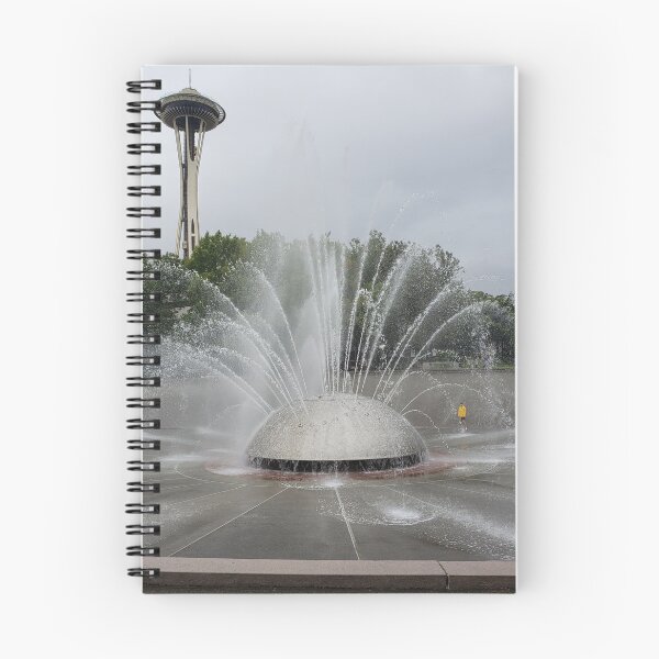 Item preview, Space needle and fountain designed and sold by Raineylanes.