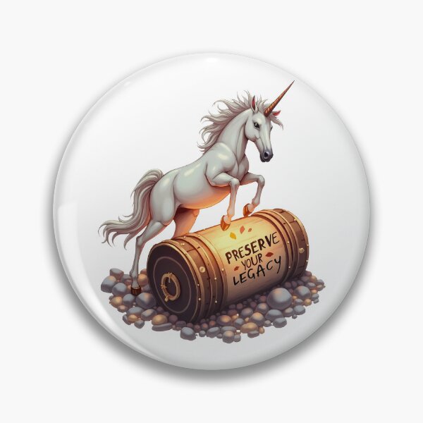 Item preview, Preserve Your Legacy – Time Capsule Unicorn designed and sold by zoughlal.