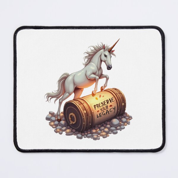 Item preview, Preserve Your Legacy – Time Capsule Unicorn designed and sold by zoughlal.