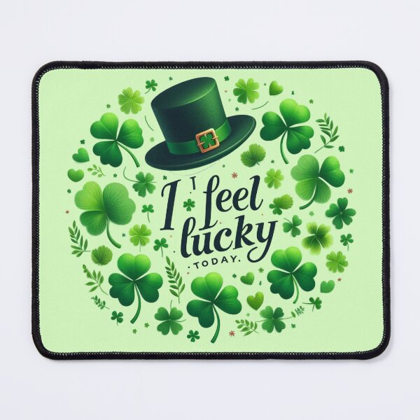 Item preview, I Feel Lucky Today designed and sold by bonnieleigh6902.