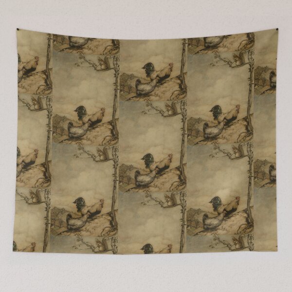 Item preview,   The Adventure of Chanticleer and Partlet  Arthur Rackham designed and sold by TeeARTHY.