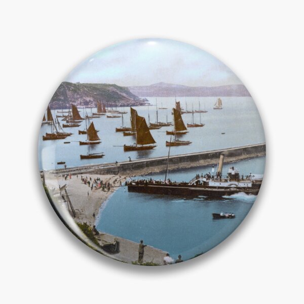 Item preview, Ships in Brixham designed and sold by 19th Century in Color.
