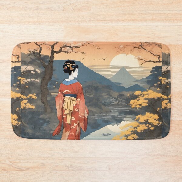 Artikelvorschau, Schöne japanische Geisha wartet entworfen und verkauft von Coolparrotgirl.